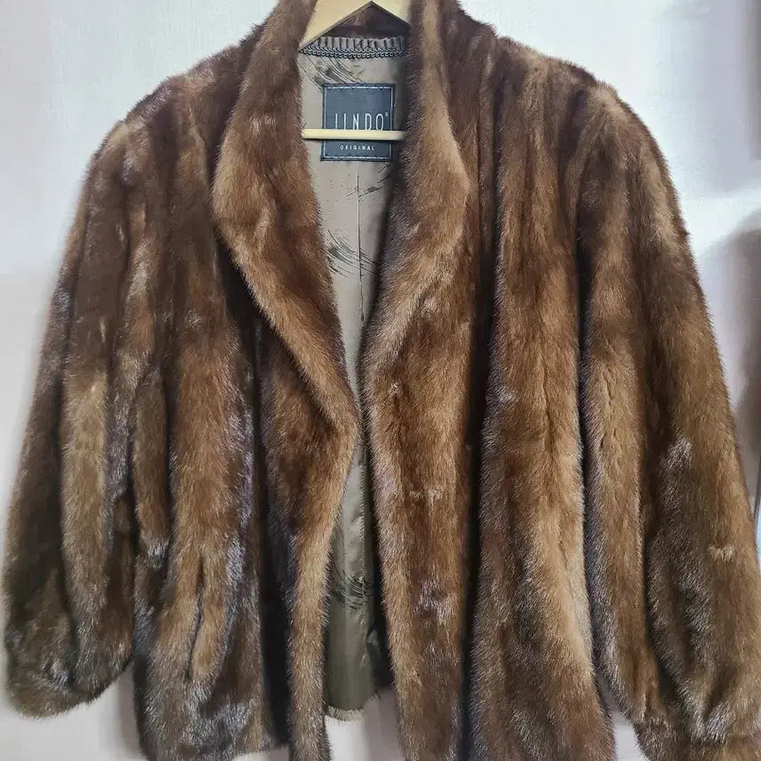 [BUNJANG] Jindo Mink Fur Coat 77/88 / 진도 밍크 77/88