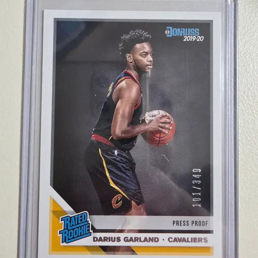 [BUNJANG] Darius Garland 2019-20 NBA Donruss Press Proof Rookie Card #349 Limited Edition / 2019-20 nba 다리우스 갈랜드 한정 RC카드 클리블랜드