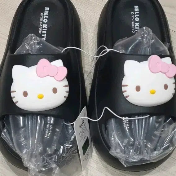 [BUNJANG] Hello Kitty Platform Slippers / 키티 통굽슬리퍼