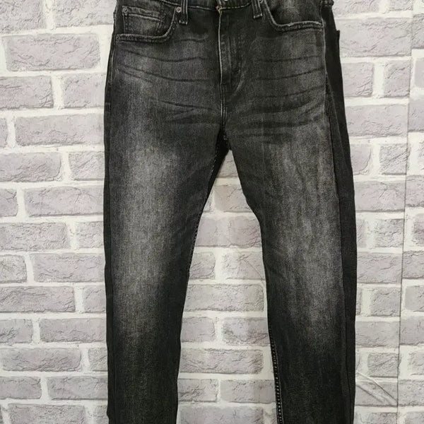 [BUNJANG] Levi's Black Washed Straight Fit Jeans 30 / 리바이스 청바지 블랙 워싱 일자핏30/알뜰한여우