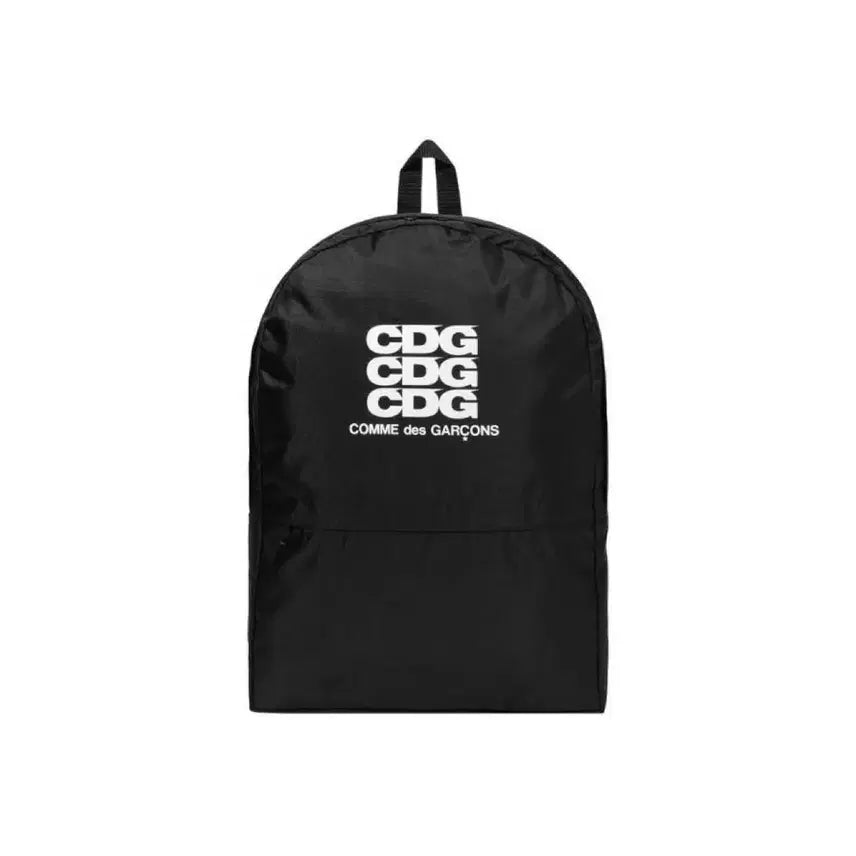 [BUNJANG] Comme des Garçons CDG Logo Backpack Black / 꼼데가르송 CDG 로고 백팩 블랙 가방 백