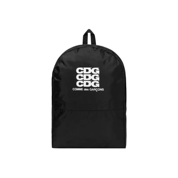 [BUNJANG] Comme des Garçons CDG Logo Backpack Black / 꼼데가르송 CDG 로고 백팩 블랙 가방 백