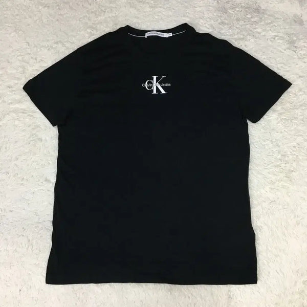 [BUNJANG] Calvin Klein Middle Logo T-Shirt / 캘빈클라인 미들로고 반팔티 만원샵 GG31