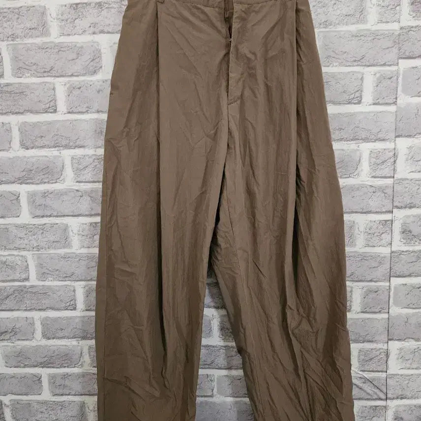 [BUNJANG] EAST HOUSE Brown Banding Wide Pants M / EAST HOUSE 브라운 밴딩 와이드바지M/알뜰한여우