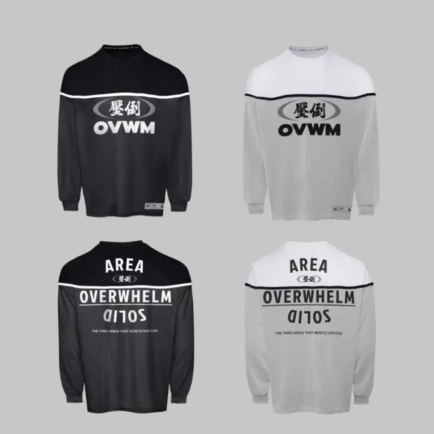 [BUNJANG] 압도 (APDO) Layer 001 Oversized Long Sleeve T-shirt / [L]압도 레이어 001 오버핏 긴팔
