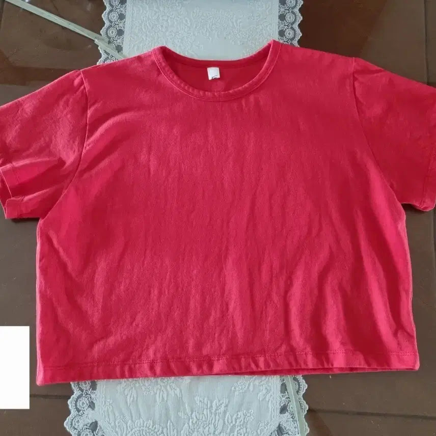 [BUNJANG] Basket Cropped T-Shirt / (새상품) basket 크롭 티셔츠