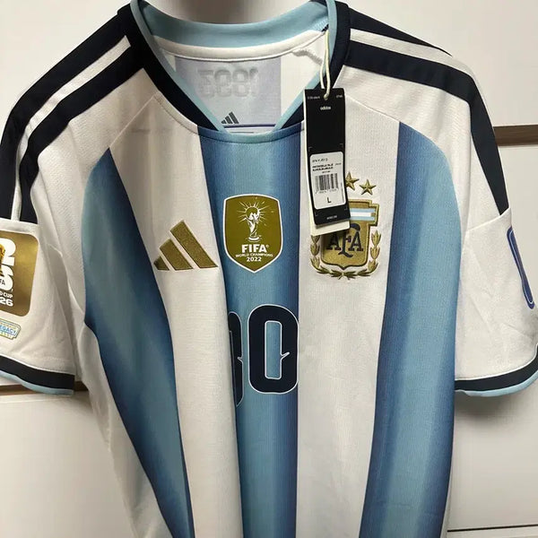 [BUNJANG] Argentina National Football Team 2026-2028 Home Messi #10 Jersey - Men's L / 26-28 아르헨티나 홈 NO.10 Messi 유니폼 국내 사이즈 L