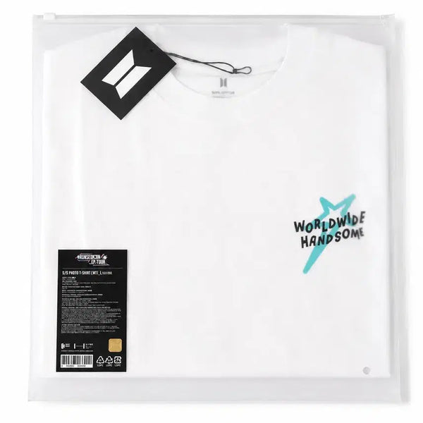 [BUNJANG] BTS Run Jin EP.TOUR White T-Shirt L / BTS 런석진 EP.TOUR 화이트 반팔 티셔츠 L