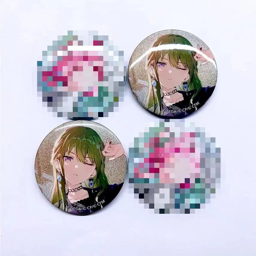 [BUNJANG] Kusanagi Nene 4th Anniversary Blue Cafe Can Badge Vol. 10 A Bundle Set / (일괄) 프로세카 쿠사나기 네네 4주년 블페 캔뱃지 vol.10 A