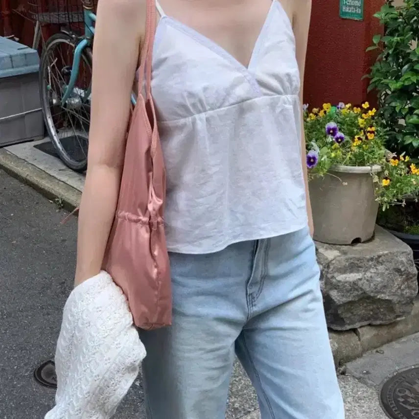 [BUNJANG] La Mure Ver Lace Bustier Camisole / (택있는 새상품) 라무어 베르 레이스 뷔스티에 여성 나시