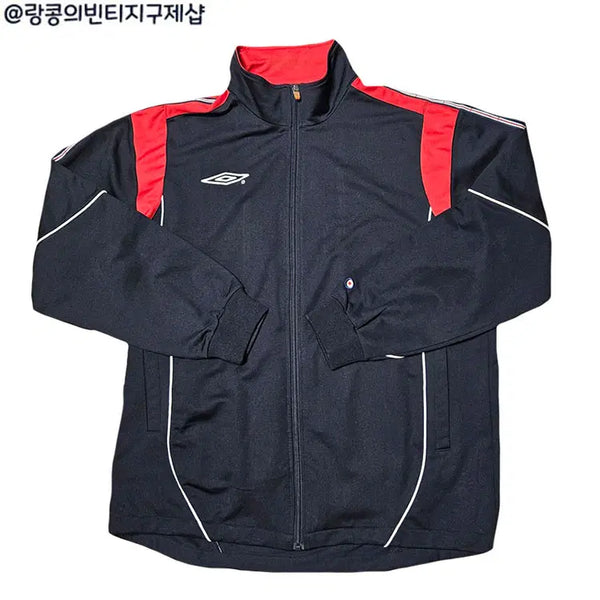 [BUNJANG] Umbro Vintage Sideline Jersey Jacket / 엄브로 올드스쿨 빈티지 사이드라인 져지 자켓