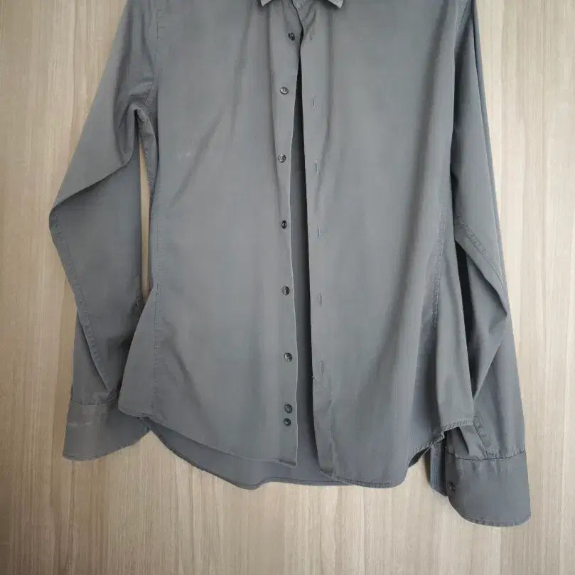 [BUNJANG] Zara Man Super Slim Fit Grey Shirt L / 자라 맨 남자 수퍼슬림핏 그레이셔츠 L