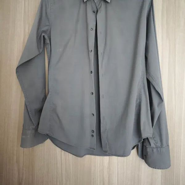 [BUNJANG] Zara Man Super Slim Fit Grey Shirt L / 자라 맨 남자 수퍼슬림핏 그레이셔츠 L