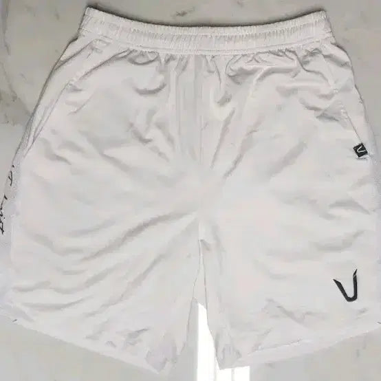 [BUNJANG] Technist Badminton Shorts White Size 100-105 / 테크니스트 반바지 화이트size100~105