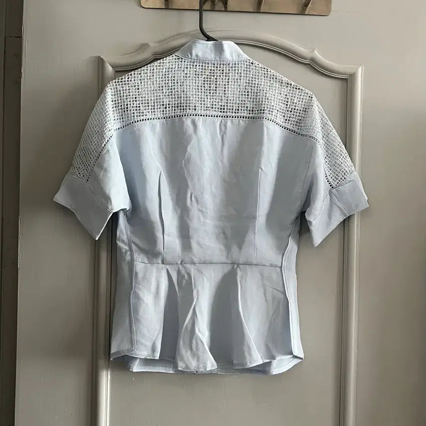 [BUNJANG] Mishaa Linen Blouse / 미샤 린넨 블라우스 호칭 85-97-160 사이즈