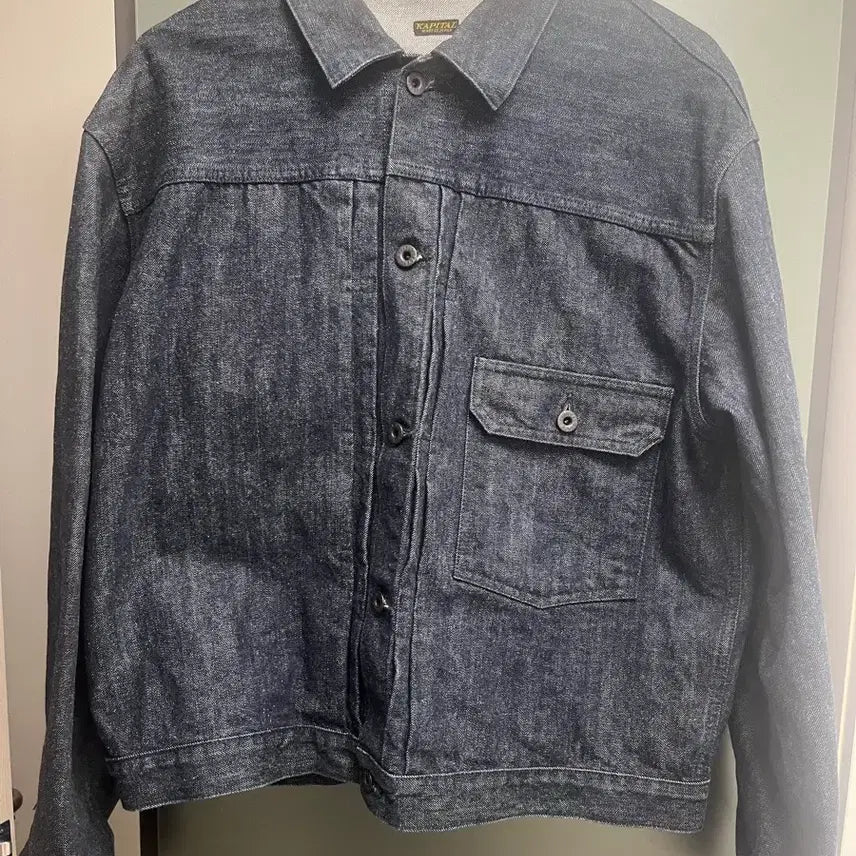 [BUNJANG] Kapital 14oz Denim 1st Jacket Indigo / [5]캐피탈 14온즈 데님 1st 자켓 인디고