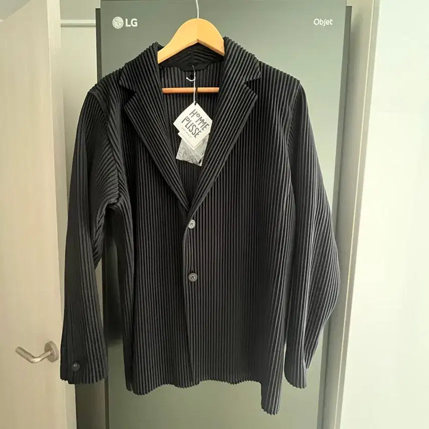[BUNJANG] Homme Plissé Issey Miyake Basic Jacket Black / [3]옴므 플리세 이세이 미야케 베이직 자켓 블랙