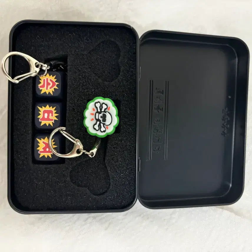 [BUNJANG] Mom's Touch Infinite Corp. Keyring Set / 맘스터치 무한상사 키링 세트
