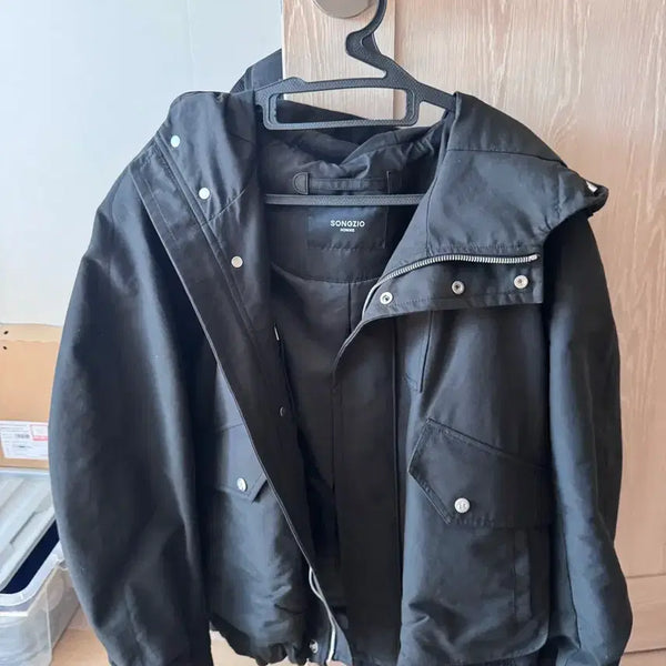 [BUNJANG] Songzio Homme SG2JP900BK Cocoon Hood Jumper Black / 송지오 옴므 SG2JP900BK 코쿤 후드 점퍼 (48 / 100)