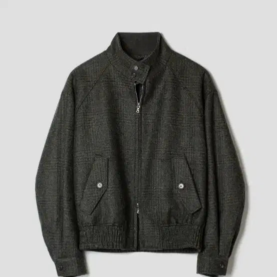 [BUNJANG] MOONTWEED Blouson Jacket / 포커페이스 문트위드 블루종 48
