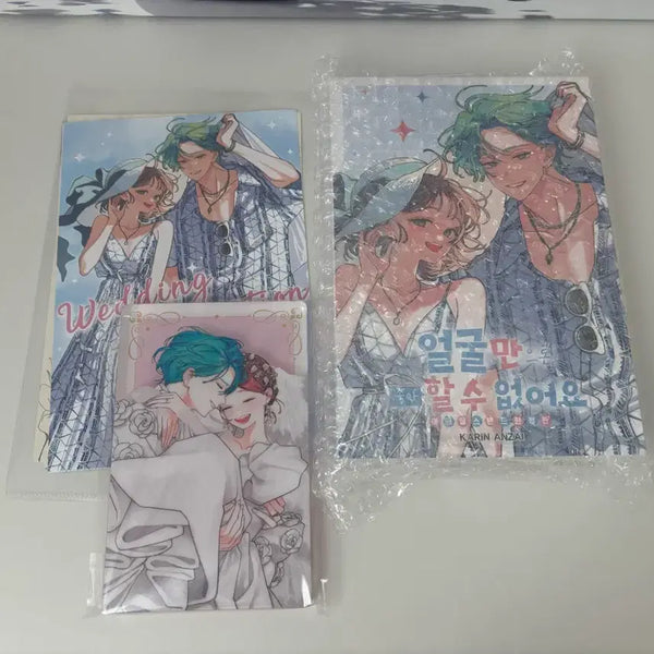 [BUNJANG] Face You Can't Love Vol. 17 Limited Edition Special Offer / 얼굴만으론 좋아할 수 없어요 17권 한정판 서미코 유상특전 리플렛 아크릴 순정만화 만화책