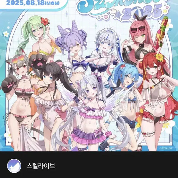 [BUNJANG] Stellive 2025 Summer Akane Rize Version Member Set / 스텔라이브 서머 굿즈 2025 멤버별 세트
