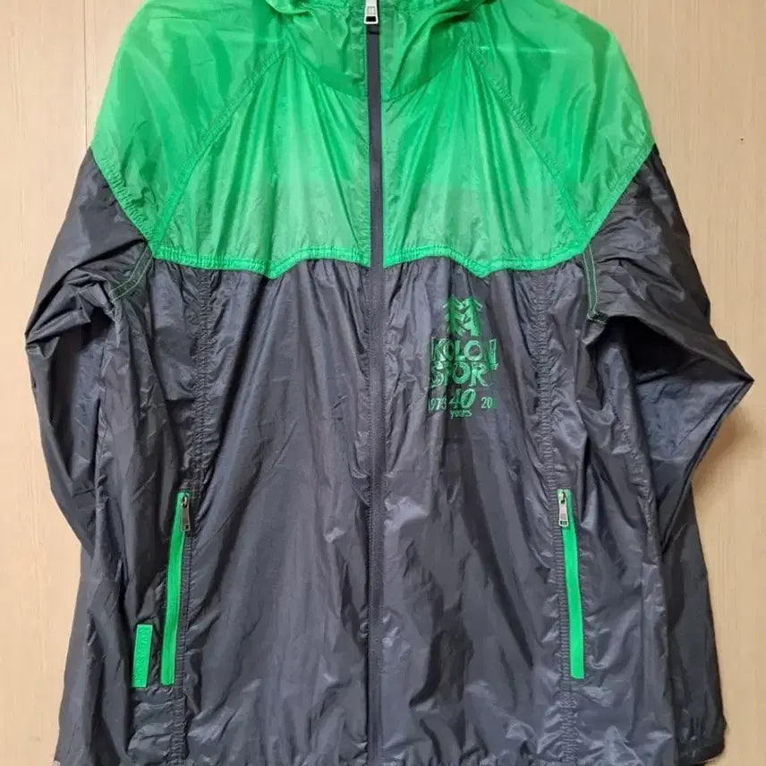 [BUNJANG] Kolon Sport Spring Breaker Unlined Windbreaker Jacket / 코오롱스포츠 스프링 브레이커 홑겹 바람막이 100