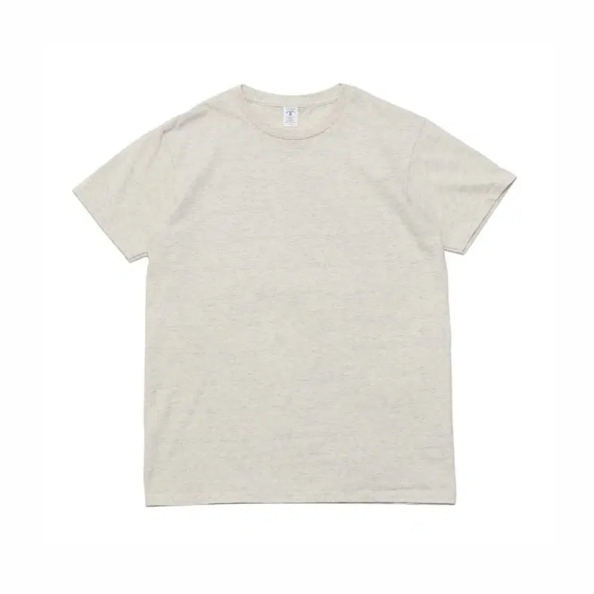 [BUNJANG] Velva Sheen Plain Tee Oatmeal / VELVA SHEEN PLAIN TEE - OATMEAL