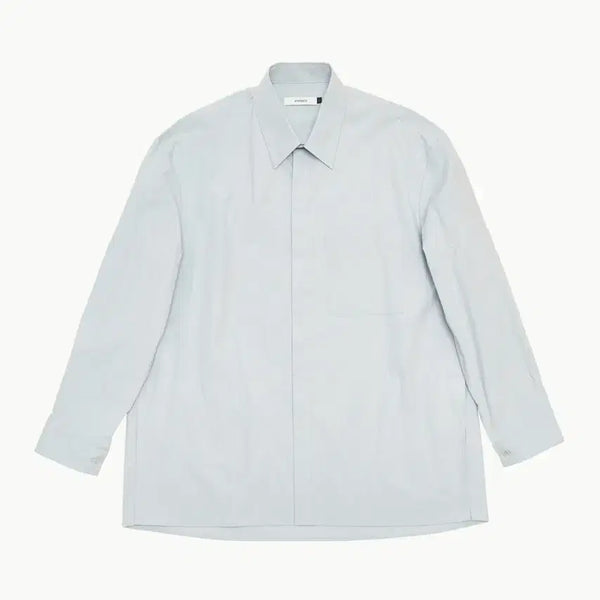[BUNJANG] AMOMENTO Square Pocket Oversized Shirt - Light Blue (Size L) / AMOMENTO SQUARE POCKET OVERSIZED SHIRTS