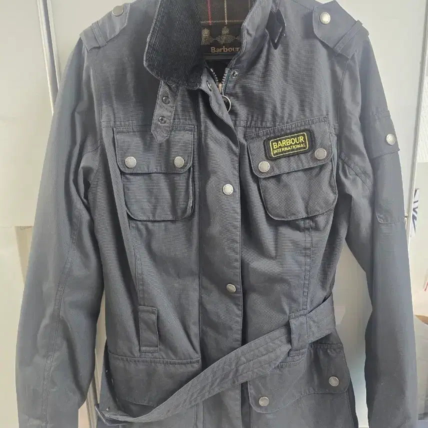 [BUNJANG] Barbour International Jacket Black / 바버 인터내셔널 자켓 블랙