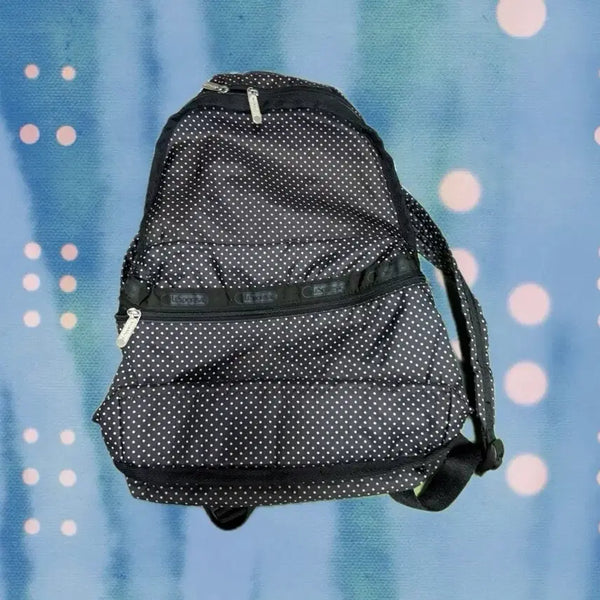 [BUNJANG] Vintage Redposac Dot Pattern Backpack / 빈티지 레드포삭 도트 백팩