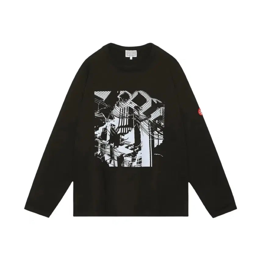 [BUNJANG] Cav Empt MD Jaunte Heavy Long Sleeve T-Shirt Black / 카브엠트 MD 존트 헤비 롱슬리브 티셔츠 블랙