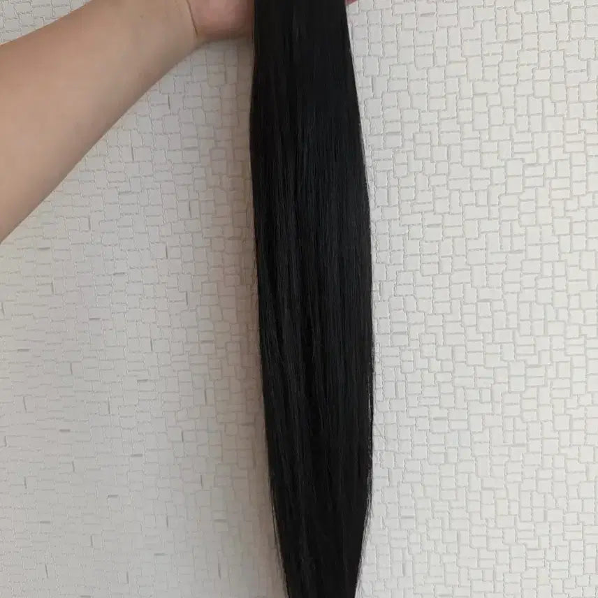[BUNJANG] U-Tip Hair Extensions 20-inch Black 85 Pieces / 유팁 달비모 20인치 붙임머리 블랙 85피스(170가닥)