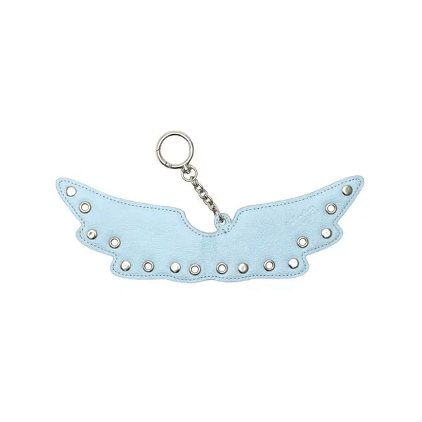 [BUNJANG] Hietta Angel Charm Sky Blue Earphone Winder / 새상품)히에타 엔젤키링 스카이블루 유선이어폰줄감개