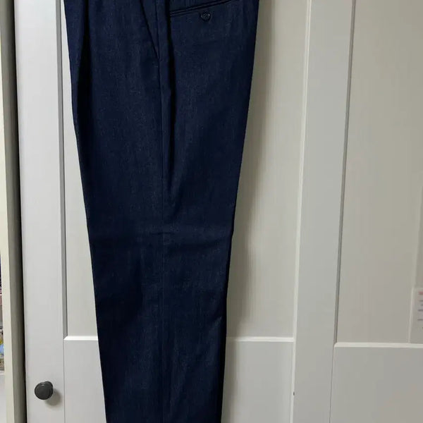 [BUNJANG] Testoria Denim Trousers Size 48 / 테스토리아 데님 트라우저 48