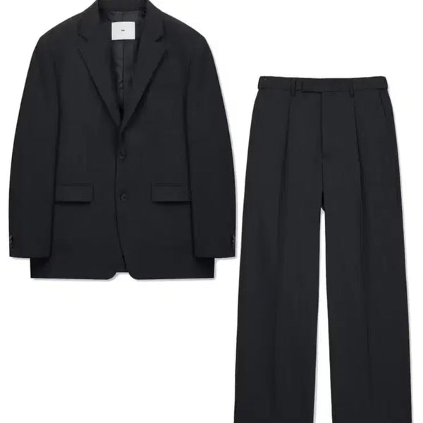 [BUNJANG] TNGT High Wool Comfort Setup Navy / TNGT 하이울 컴포트 셋업 (네이비)