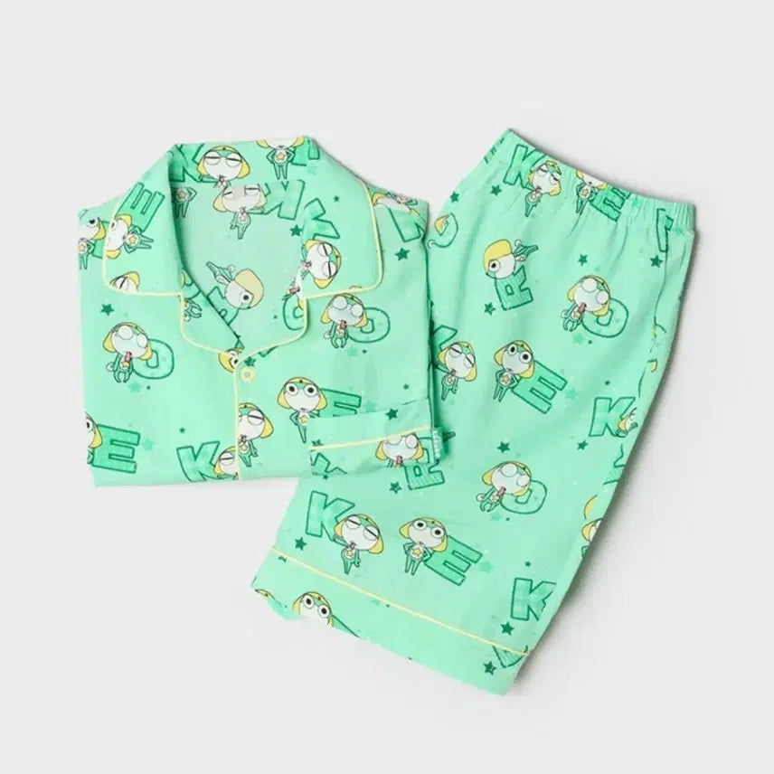 [BUNJANG] SPAO Keroro Short Sleeve Pajamas M / 스파오 케로로 반팔파자마m
