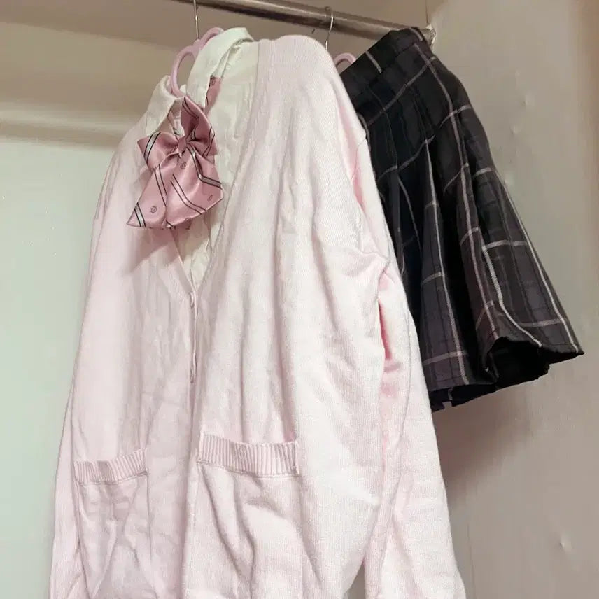 [BUNJANG] JK School Uniform Set Pink / jk교복 세트 핑크