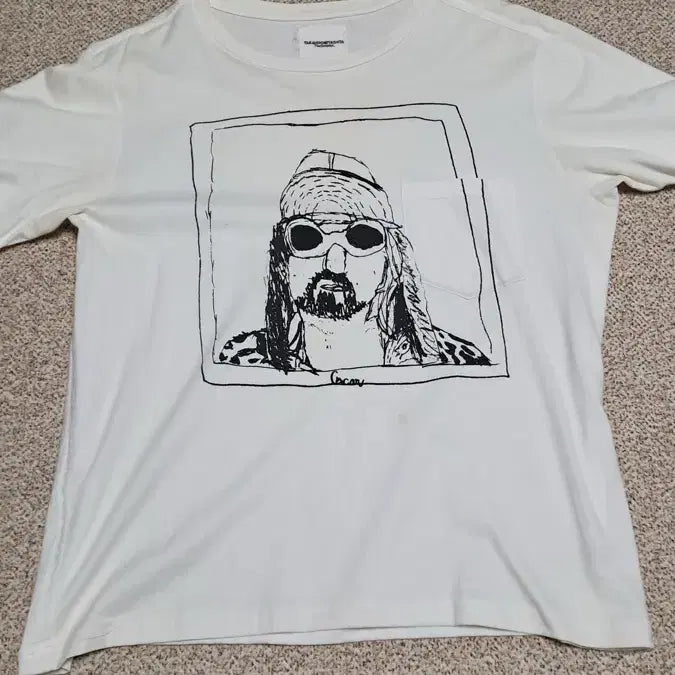 [BUNJANG] The Soloist Kurt Cobain Short Sleeve T-Shirt / 솔로이스트 커트코베인 반팔