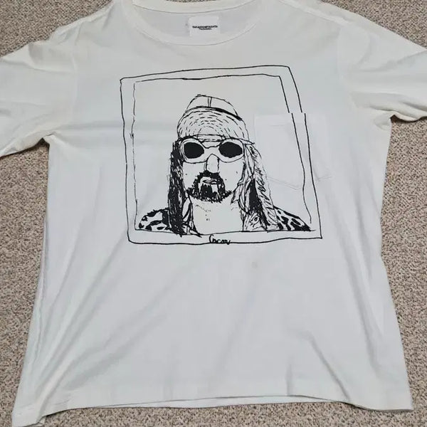 [BUNJANG] The Soloist Kurt Cobain Short Sleeve T-Shirt / 솔로이스트 커트코베인 반팔