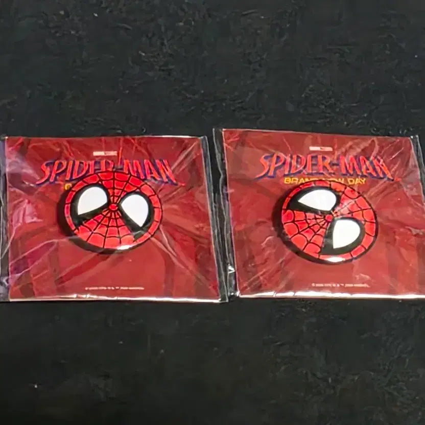 [BUNJANG] Spider-Man Brand New Day Week 1 Weekend Pin Badge Set (2 Pins) / 스파이더맨 브랜드뉴데이 1주차 주말 핀뱃지 2개 세트