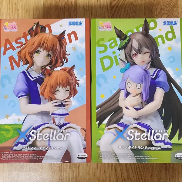[BUNJANG] Uma Musume Aston Mar Can & Satono Diamond Figure Set (Sealed) / (미개봉)우마무스메 애스턴 마짱 & 사토노 다이아몬드  피규어 세트