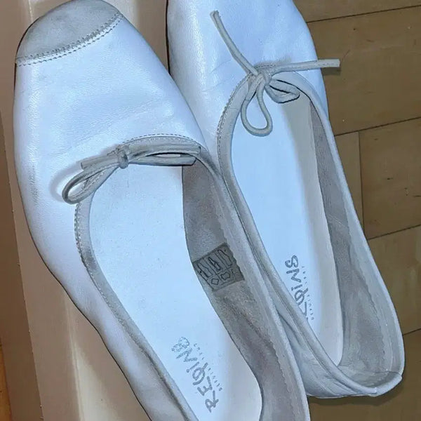 [BUNJANG] Hyukyang Harmony Ballerina Flat Shoes Blanc White / 흐꺙 하모니 발레리나 플랫 슈즈 블랑 화이트