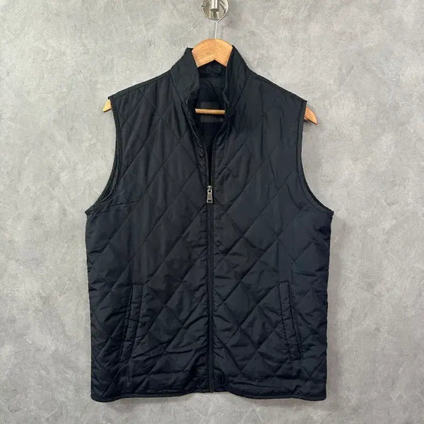 [BUNJANG] PAT Quilting Vest Black L / PAT 퀼팅 조끼 블랙 100/L