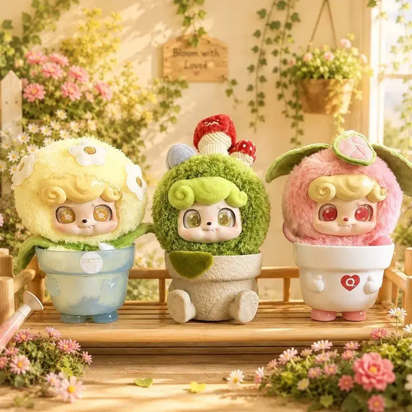 [BUNJANG] Qkidd Happy Garden Series Dolls (Set of 3) / 큐키드 해피가든 화분
