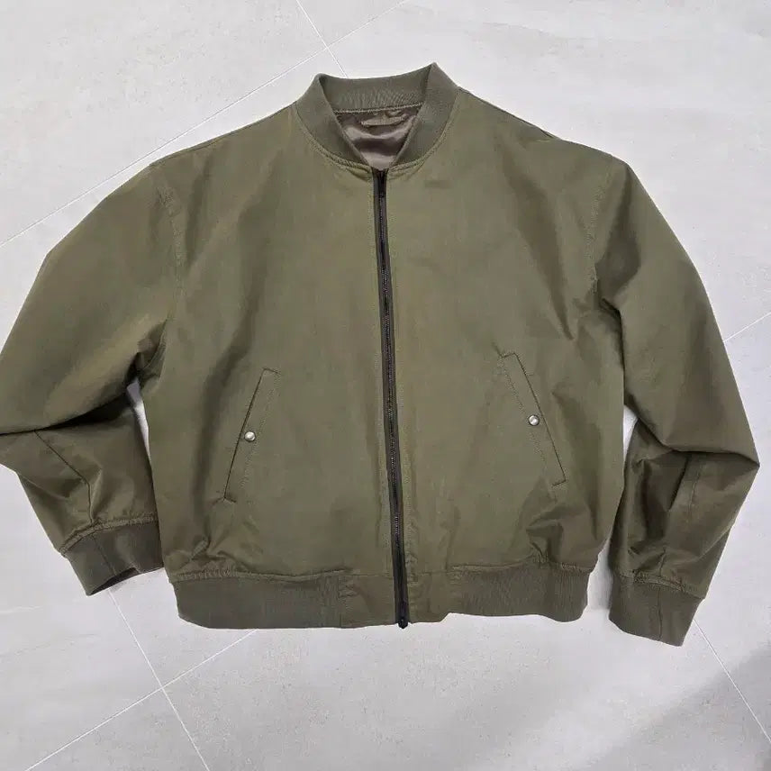 [BUNJANG] Jemut Khaki Blouson Jacket XL / 제멋(Jemut) 카키 블루종 XL 신품