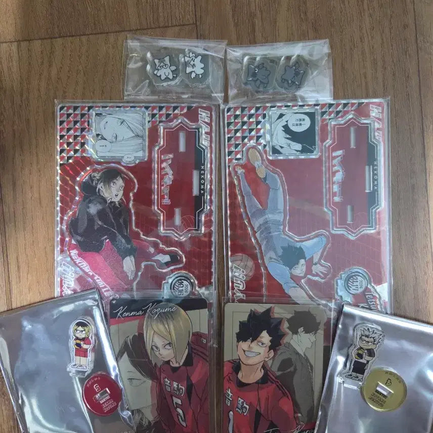 [BUNJANG] Haikyuu!! 2024 Birthday Acrylic Diorama Set (Kuroo, Kenma, Bokuto) & Goods Bundle / 하이큐 2024 생일 디오라마 쿠로오/켄마 아크릴, 원화마그넷, 지로리 미니아크릴 켄마, 보쿠토 일괄판매