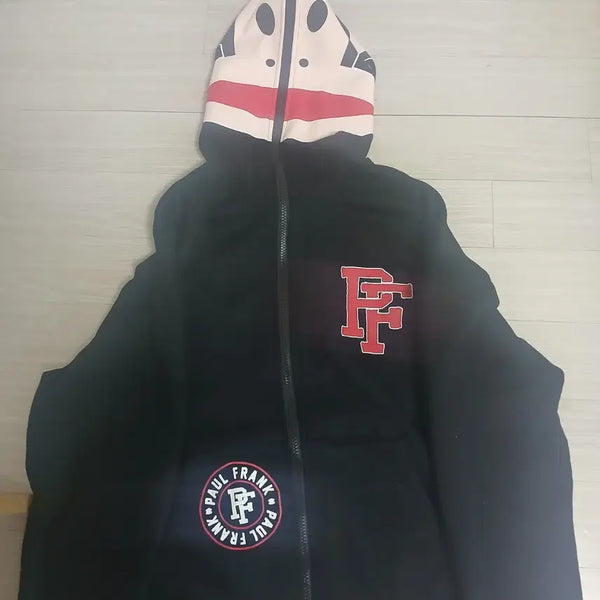 [BUNJANG] Paul Frank Hoodie Zip-Up / 폴프랭크 후드집업
