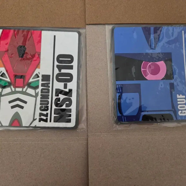 [BUNJANG] Gundam Gundam Base Limited Coaster Set Vol. 2 Double Zeta & Gouf Bundle / 판매) 건담 굿즈 건담베이스 건베 한정 코스터 2탄 더블제타, 구프 일괄