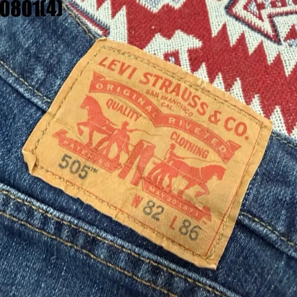 [BUNJANG] Levi's 505 Denim Pants (32-86) / 리바이스 505 데님 팬츠 32-86 0801